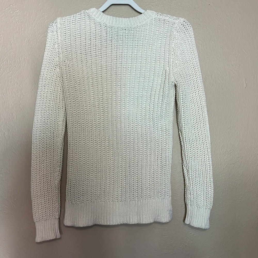 Nautica Womens Sweater Size Small Mixed Cable Knit Long Sleeve - Picture 4 of 9